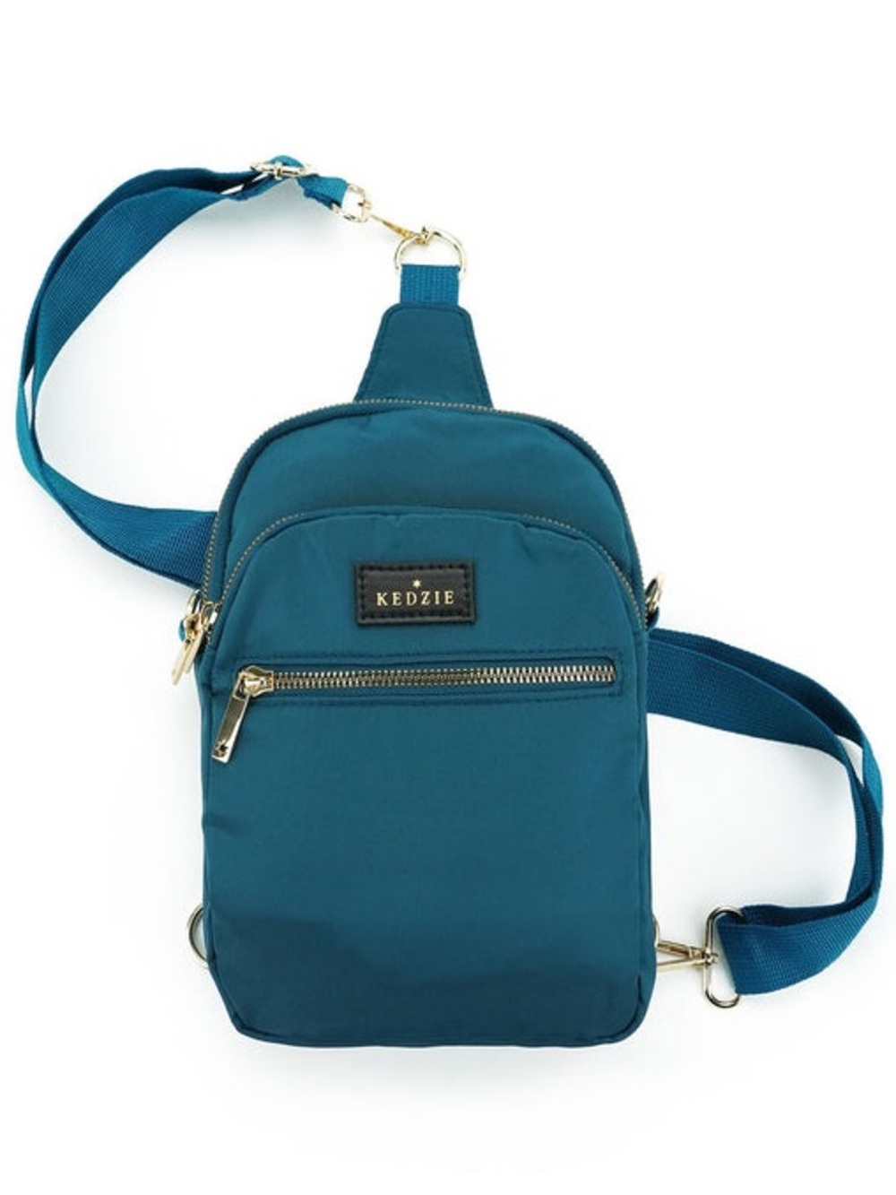 NWT! Kedzie Roundtrip Convertible Sling to Crossbody, TEAL